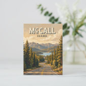 McCall, Idaho Briefkaart (Staand voorkant)