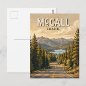McCall, Idaho Briefkaart (Voorkant / Achterkant)
