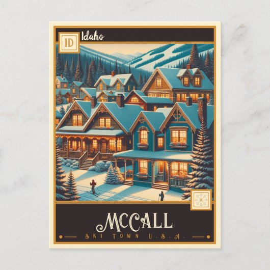 McCall, Idaho | Briefkaart (Voorkant)