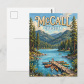 McCall Idaho Briefkaart (Voorkant / Achterkant)