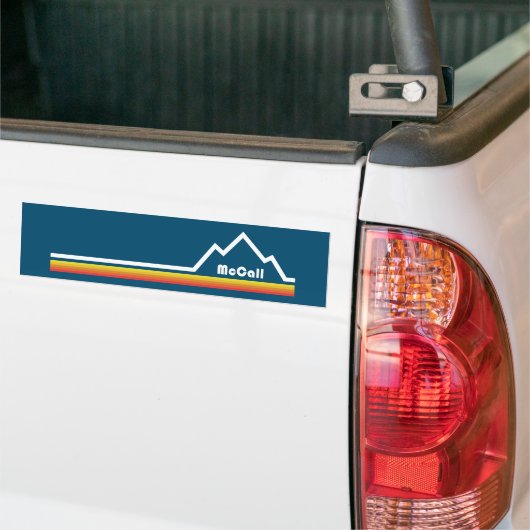 McCall Idaho Bumpersticker (Op Truck)