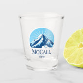 McCall Idaho ski Shotglas Shot Glas (Voorkant)