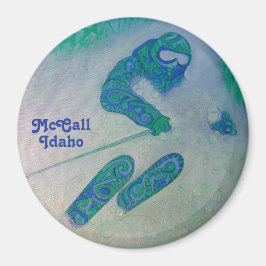 McCall Idaho skiër magneet