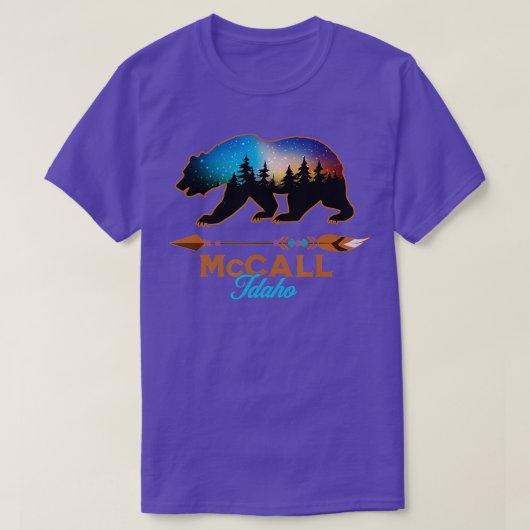 McCall Idaho Souvenir T-shirt (Design voorkant)
