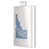 McCall Idaho Wood Grain Flacon (Links)