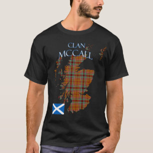 McCall Scottish Clan Tartan Scotland T-shirt
