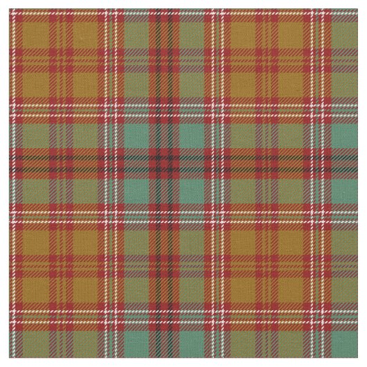 McCall Tartan Print Stof (Close Up)