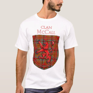 McCall Tartan Scottish Pset Lion Rampant T-shirt