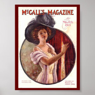  McCalls Magazine Maart 1911 Poster