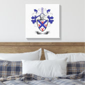 McCallum Family Crest Coat of Arms Canvas Afdruk (Insitu (Slaapkamer))
