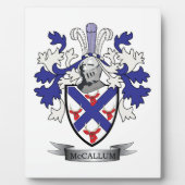 McCallum Family Crest Coat of Arms Fotoplaat (Voorkant)