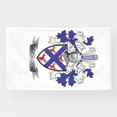 McCallum Family Crest Coat of Arms Spandoek (Horizontaal)