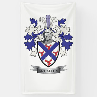 McCallum Family Crest Coat of Arms Spandoek