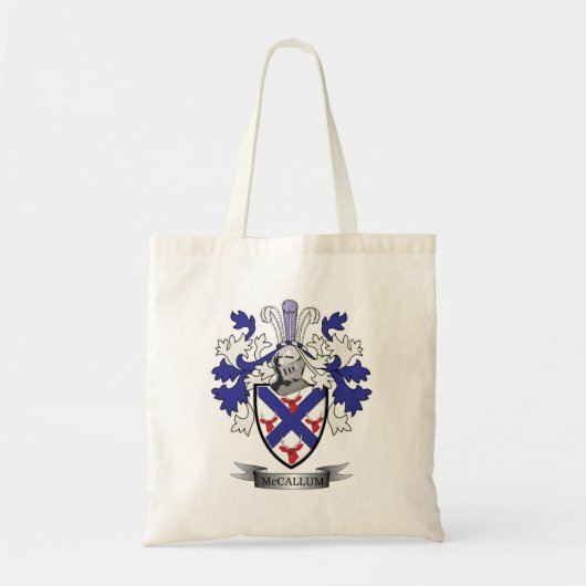 McCallum Family Crest Coat of Arms Tote Bag (Voorkant)