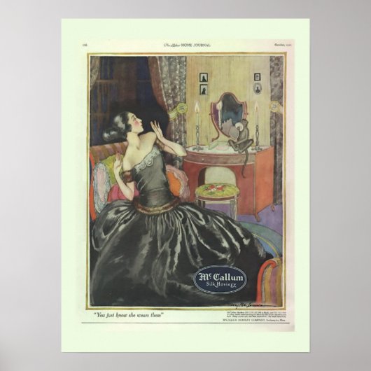 McCallum Hosiery Poster (Voorkant)