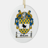 McCann Family Crest Keramisch Ornament (Rechts)