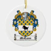 McCann Family Crest Keramisch Ornament (Voorkant)