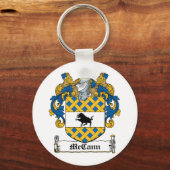 McCann Family Crest Sleutelhanger (Voorkant)
