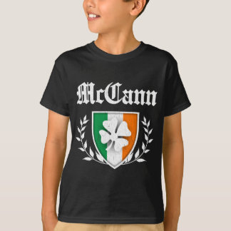 McCann Family Shamrock Crest ( nood) T-shirt