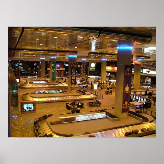 McCarran Airport Las Vegas Poster Print (Voorkant)