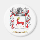 McCarthy Coat of Arms (Familiecrest) Magneet (Voorkant)