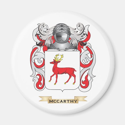 McCarthy Coat of Arms (Familiecrest) Magneet (Voorkant)