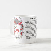 McCarthy Family Coat of Arms mok (Voorkant links)