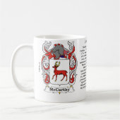 McCarthy Family Coat of Arms mok (Links)