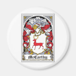 McCarthy Family Crest Magneet