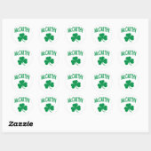 McCarthy Irish Ronde Sticker (Vel)