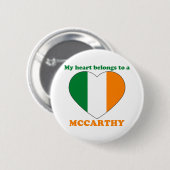 Mccarthy Ronde Button 5,7 Cm (Voorkant /achterkant)