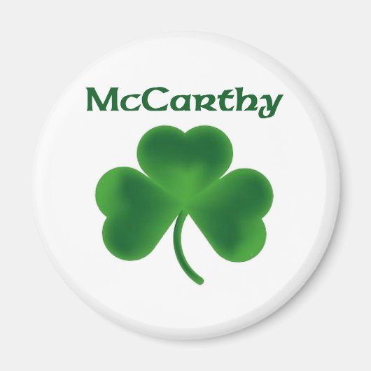 McCarthy Shamrock Magneet (Voorkant)