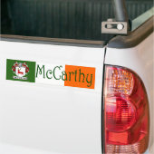 McCarthy wapenschild Vlag Bumpersticker (Op Truck)
