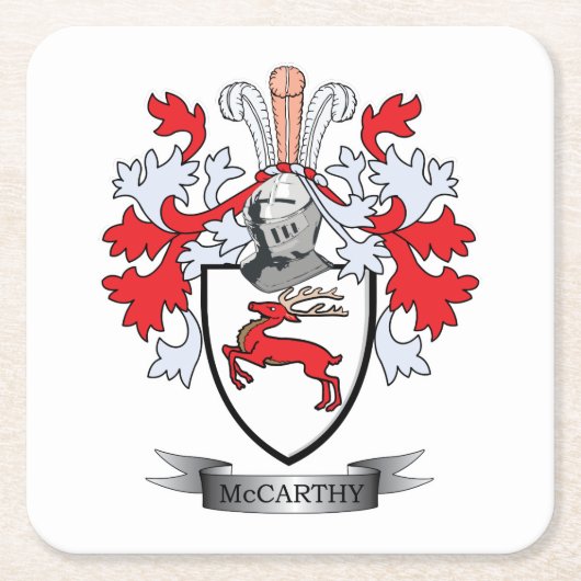 McCarthy Wapenstilstand Kartonnen Onderzetters (Voorkant)