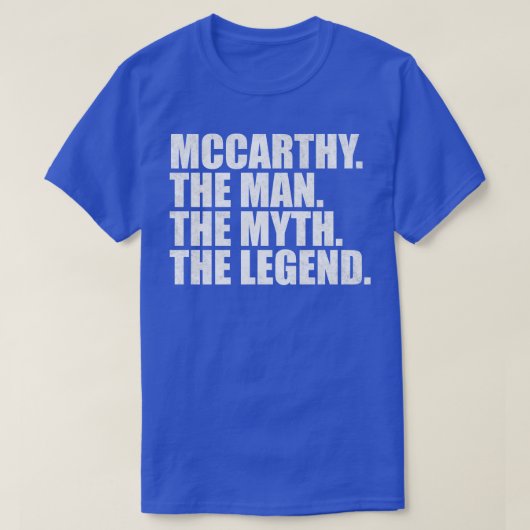 MccarthyMccarthy Achternaam Mccarthy achternaam Mc T-shirt (Design voorkant)