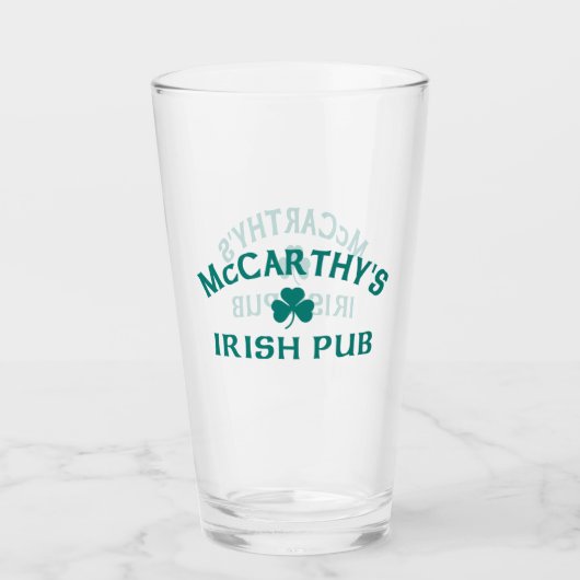 McCarthy's Irish Pub Glas (Voorkant)