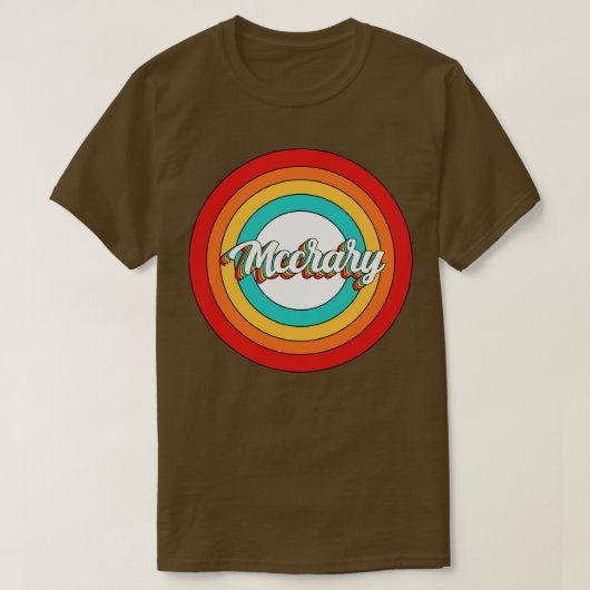 McCary Naam Shirt  McCary Circle (Design voorkant)