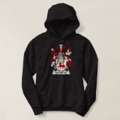 McCauley Coat of Arms Family Crest Hoodie (Design voorkant)