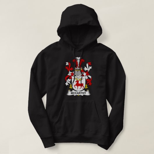 McCauley Coat of Arms Family Crest Hoodie (Design voorkant)
