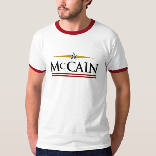 McCin voor President T-shirt (Voorkant)