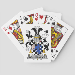 McClave Family Crest Pokerkaarten