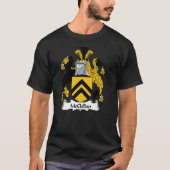 McClellan Coat of Arms McClellan Family Crest Cla T-shirt (Voorkant)