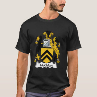 McClellan Coat of Arms McClellan Family Crest T-shirt