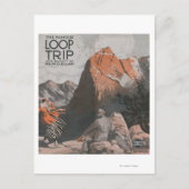 McClellan en Loop Travel Poster Briefkaart (Voorkant)