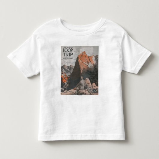 McClellan en Loop Travel Poster Kinder Shirts (Voorkant)