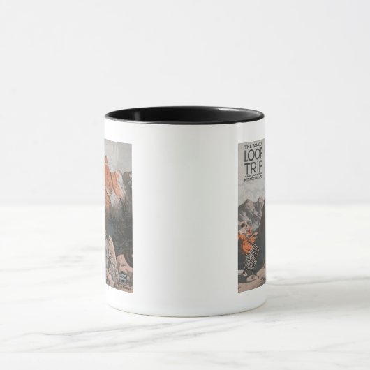 McClellan en Loop Travel Poster Mok (Midden)