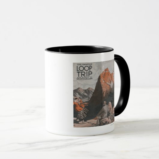 McClellan en Loop Travel Poster Mok (Voorkant rechts)