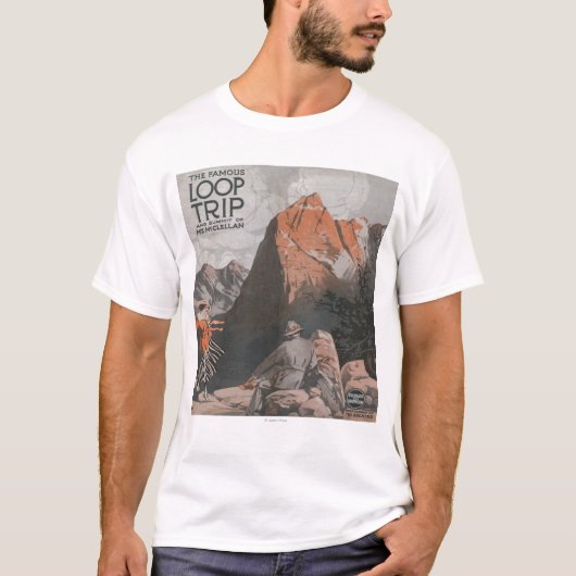 McClellan en Loop Travel Poster T-shirt (Voorkant)