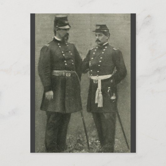 McClellan en McDowell Briefkaart (Voorkant)