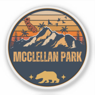 McClellan Park, Californië Sticker